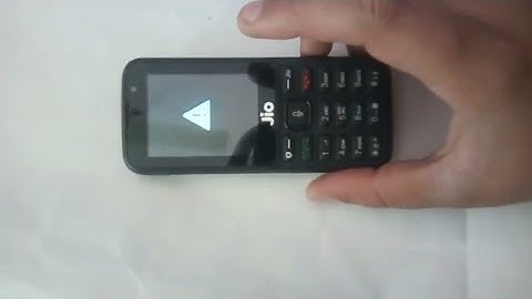 Jio Phone new update. Jio Phone hang jio logo solution.