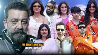 UNCUT - Sanjay Dutt, Shilpa Shetty, Arjun Bijlani At All Star Tennis Ball Cricket League
