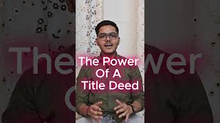 What is Title Deed?
