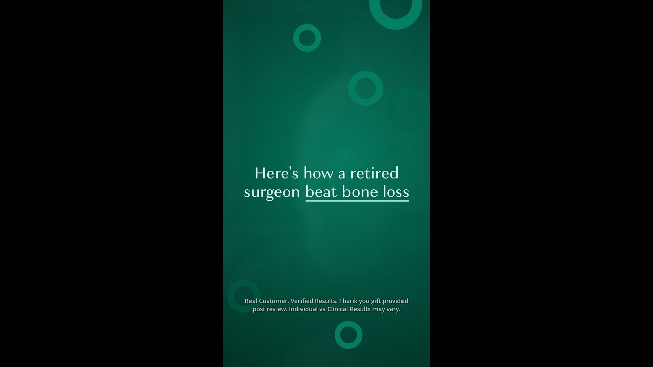 Retired surgeon put AlgaeCal to the test!