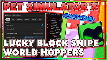 PET SIM X NEW YEAR 2023 LUCKY BLOCK SCRIPT! AUTOFARM AND AUTO EGG EASY LUCKI DOMINUS PASTEBIN 2023!