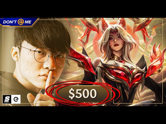 Faker's $500 Skin Is F@*king Ridiculous class=