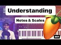 Understanding Notes and Scales ; Music Theory | Afrobeats Production Course. 001
