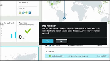 Azure SQL Database   Configuring Geo Replication