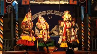 ಪಾಂಚಜನ್ಯ ವಿಷಮ ಸಮರಂಗ - ಯಕ್ಷಗಾನ- ಕಟೀಲು ಕ್ಷೇತ್ರ -Yakshagana Katilu mela, Ganesha chandramandala,