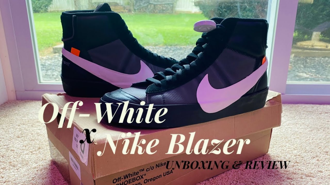 Off White Nike Blazer Mid Grim Reaper Review & On Feet 