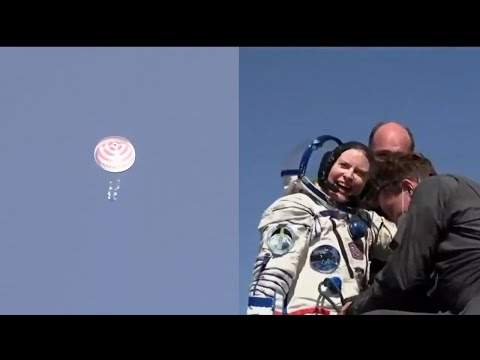 Soyuz MS-17 landing