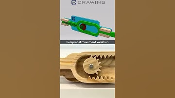 Reciprocal movement variation   #mechanical #engineering #mechanism #cad #solidworks #engenharia