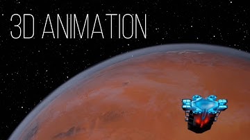 3д Анимация в Blender 3d || #3d #3danimation #3dblender #3д #космос #ship #анимация #space #