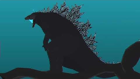 Godzilla vs scp 3000 #BeastModeSpaceGodzillaStk