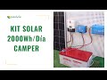 Kit solar caravana 500w 12v 2000w.ia  autosolar