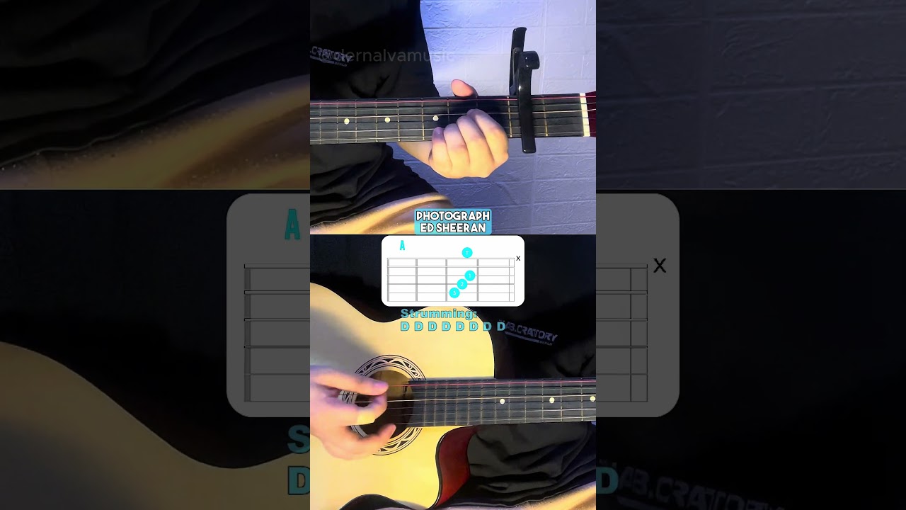 Photograph - Ed Sheeran | Easy Guitar Chords Tutorial For Beginners -  YouTube