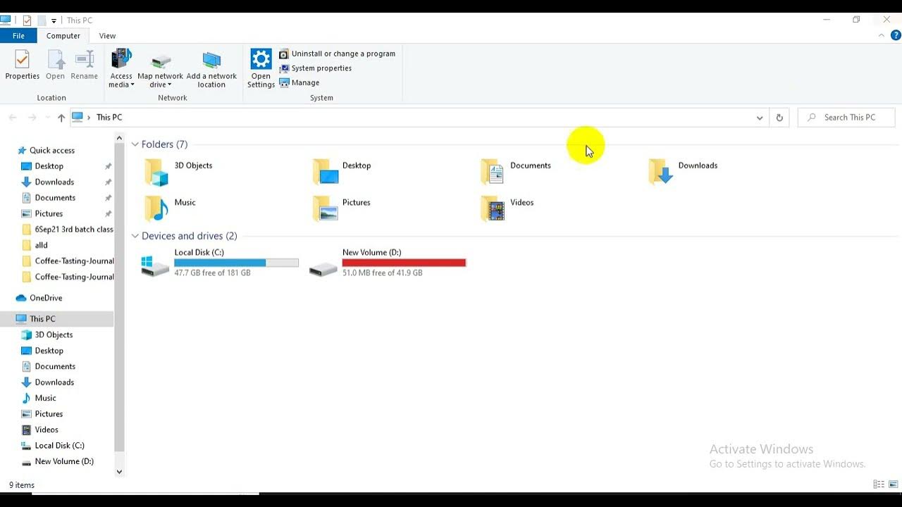 Quick access delete history Quick access remove recent files Quick