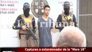 Capturan a extorsionador de la Mara 18 en Comayagela Video   Diario La Tribuna Honduras