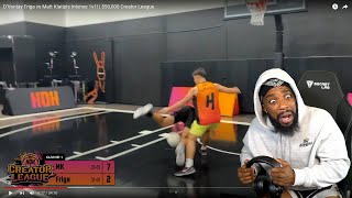 HES A GREMLIN! What Is This?! Friga vs MK 1v1! $50,000 HOH Basketball Tournament