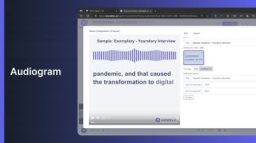 How to create an Audiogram | Exemplary AI