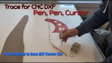 Why three pointing devices for CNC tracing