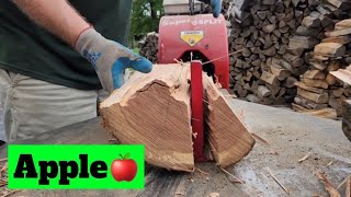 Super Splitter vs. Apple Firewood!!!