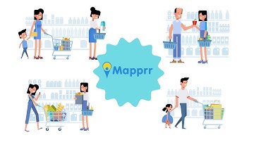 Mapprr - Hyperlocal real time product discovery & delivery app ( Product Tour )