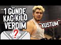 BİR GÜNDE KAÇ KİLO VERDİM ? - KUSTUM