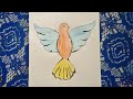 Easy Bird Drawing 🐦 step by step #easydrawing #birddrawing #HowToDrawABird