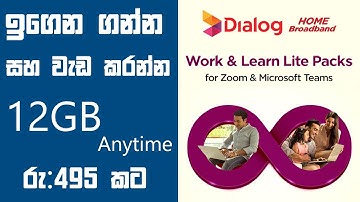 Dialog Work and Learn package