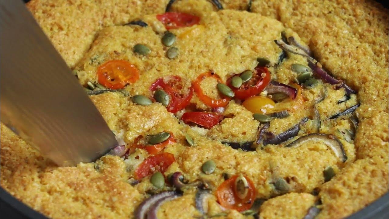 Sweet and Savoury Cornbread Recipe YouTube
