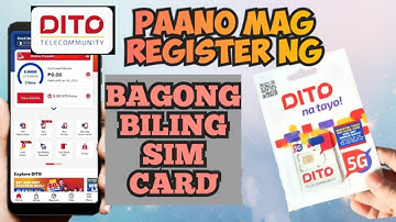 How to Register DITO SIM card | Paano mag register ng bagong DITO SIM