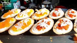 Thai Crispy Pancakes | Kanom Beung | Thai Street Food