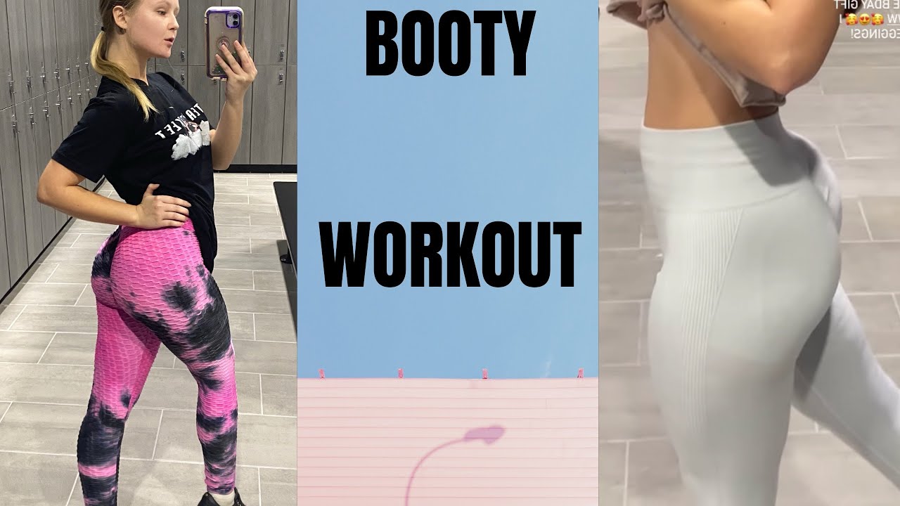 LEGS AND GLUTE WORKOUT | BOOTY BUILDING TIPS | First Video! | Natalia