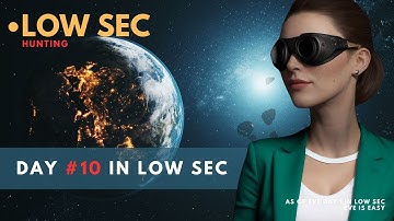 Day 10 in enemy low-sec: Bait fails, ship loss, and some kills.