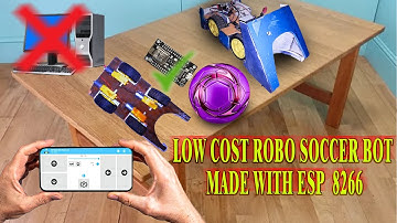 Robo soccer bot with esp8266 II How to make robo soccer bot with esp8266 II Robo Soccer Bot
