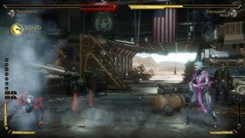 MK11 Frost-byte 52% armor break Fatal Blow