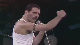 🔥 Exactly 38 years ago today when Freddie Mercury ruled #liveaid concert #shorts