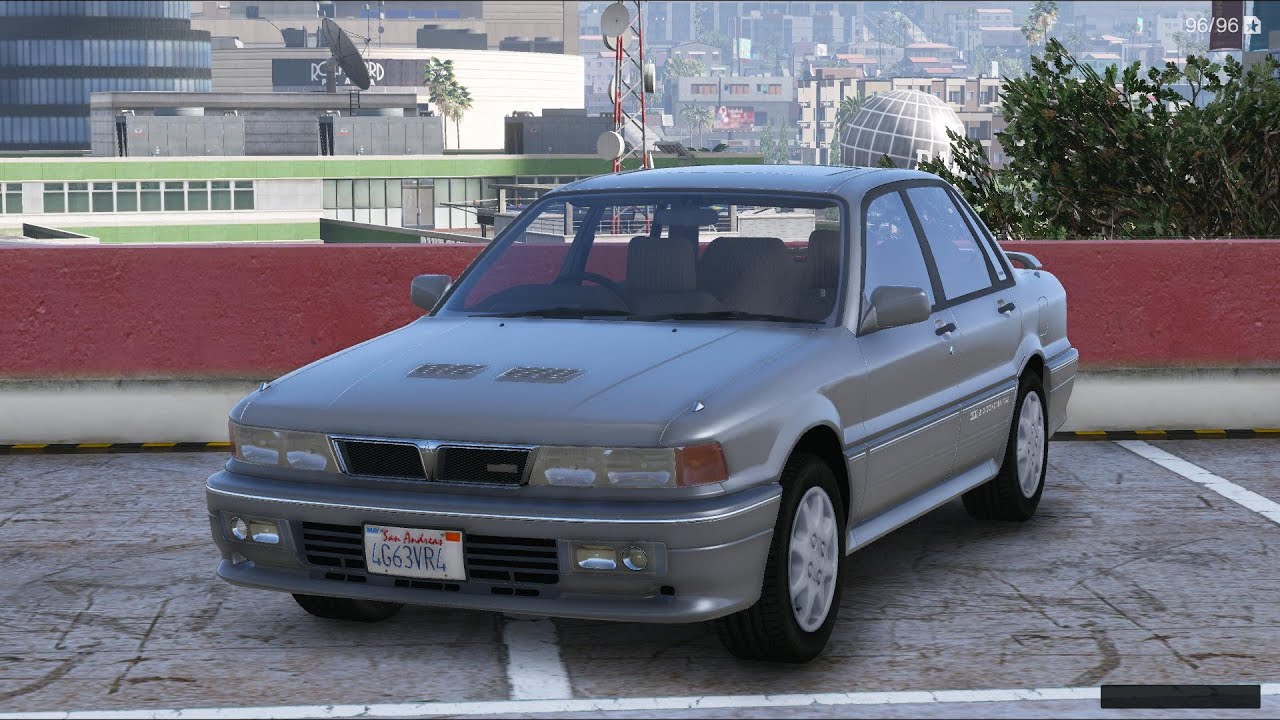 Galant VR4 in depth tour & test drive GTA V - YouTube