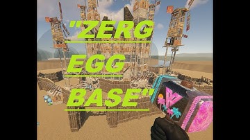Rust Clan Base Tutorial (Egg Footprint 8+)