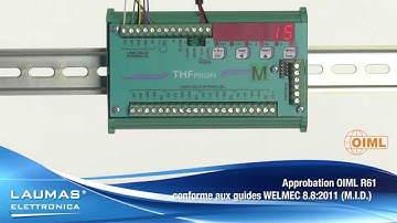 THFPROFI - transmetteur de poids numérique (Profibus DP - RS485 ModBus RTU) - LAUMAS