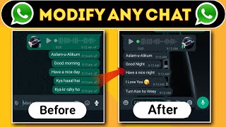 How to create Fake WhatsApp Chat | Fake WhatsApp Chat Generator 2023 | Modify WhatsApp Chat screenshot 5