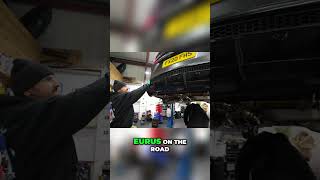 Unveiling Urus: Custom Carbon Fiber Body Kit Installation #shorts