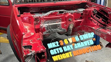 MK2 SUBFRAME REMOVAL AND ENGINE BAY PREP