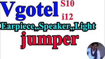 Vgo Tel S10 i12 Earpiece Light Speaker jumper