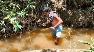 SAMPAI JANTUNGAN !!! AWALNYA DIKIRA DAPAT IKAN BESAR TERNYATA HEWAN PURBA INI YANG MAKAN MAS BRO !!!