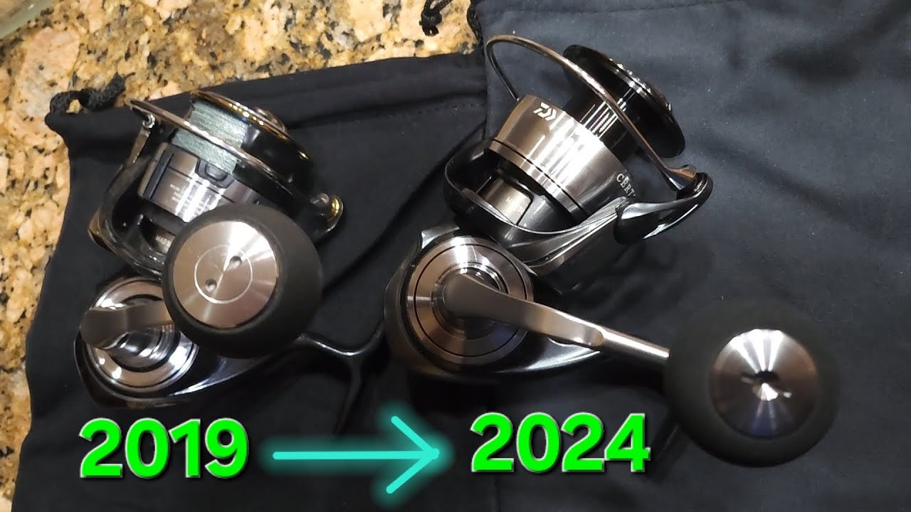 The 5000 Daiwa 2024 Certate LT G Spinning Reel looks amazing on