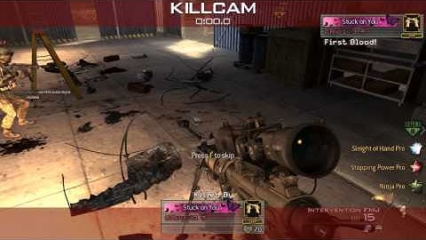 Modern Warfare 2 HACKER BIG NOOB!