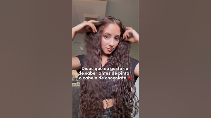 Dicas para pintar o cabelo de chocolate