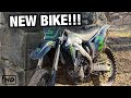New Bike Has Arrived! | 2009 kx250f Monster Energy Edition