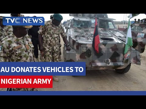 AU Donates Weapons, Vehicles To Nigerian Army