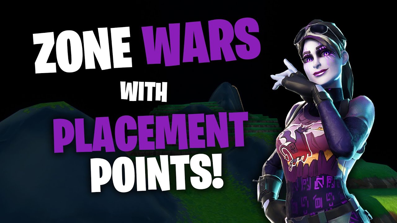 Zone Wars With Placement Points Fortnite Creative Fortnite Tracker