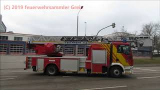 LZ + RTW 3 + NEF + DLA(K) 23/12 BF Zwickau uvm