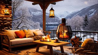 Relaxing Jazz Background Music for Study, Work ☕ Winter Cozy Porch Ambience ~ Jazz Relaxing Music by Cozy Coffee Shop 26,636 views 3 months ago 24 hours